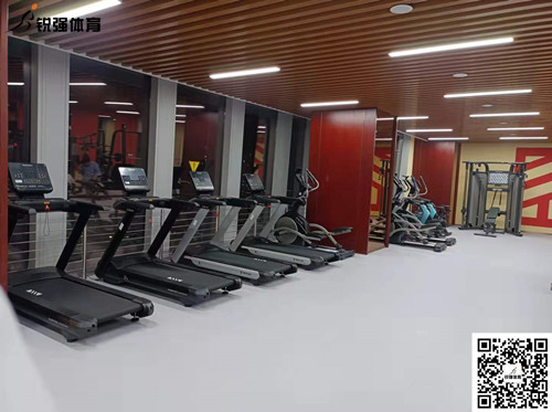 多多28完成的济南某部门单位健身房